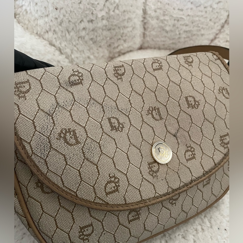 Vintage Dior canvas crossbody bag - Picture 4 of 12